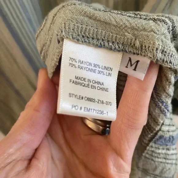 Cloth and Stone Linen Blend Shift Dress - Picture 5 of 5